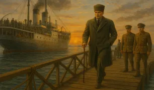 Atatürk'ün Samsuna Çıkışı (19 Mayıs 1919) ile ilgili Kompozisyon
