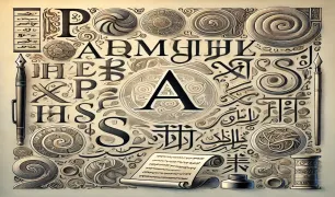 Alfabeler ile ilgili Kompozisyon