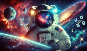 Astronot ile ilgili Kompozisyon Örneği
