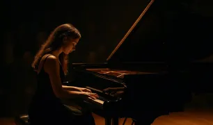 Piyano ile ilgili Kompozisyon Örneği