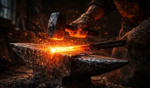 İşleyen Demir Işıldar Konulu Kompozisyon Örneği