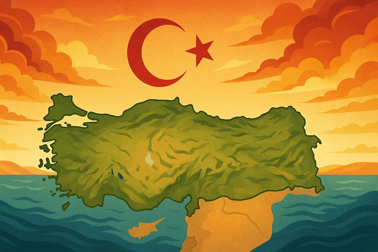 Türkiye ile ilgili Kompozisyon Örneği