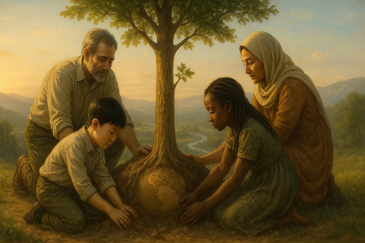 Yurtta Sulh, Cihanda Sulh Konulu Kompozisyon Örneği