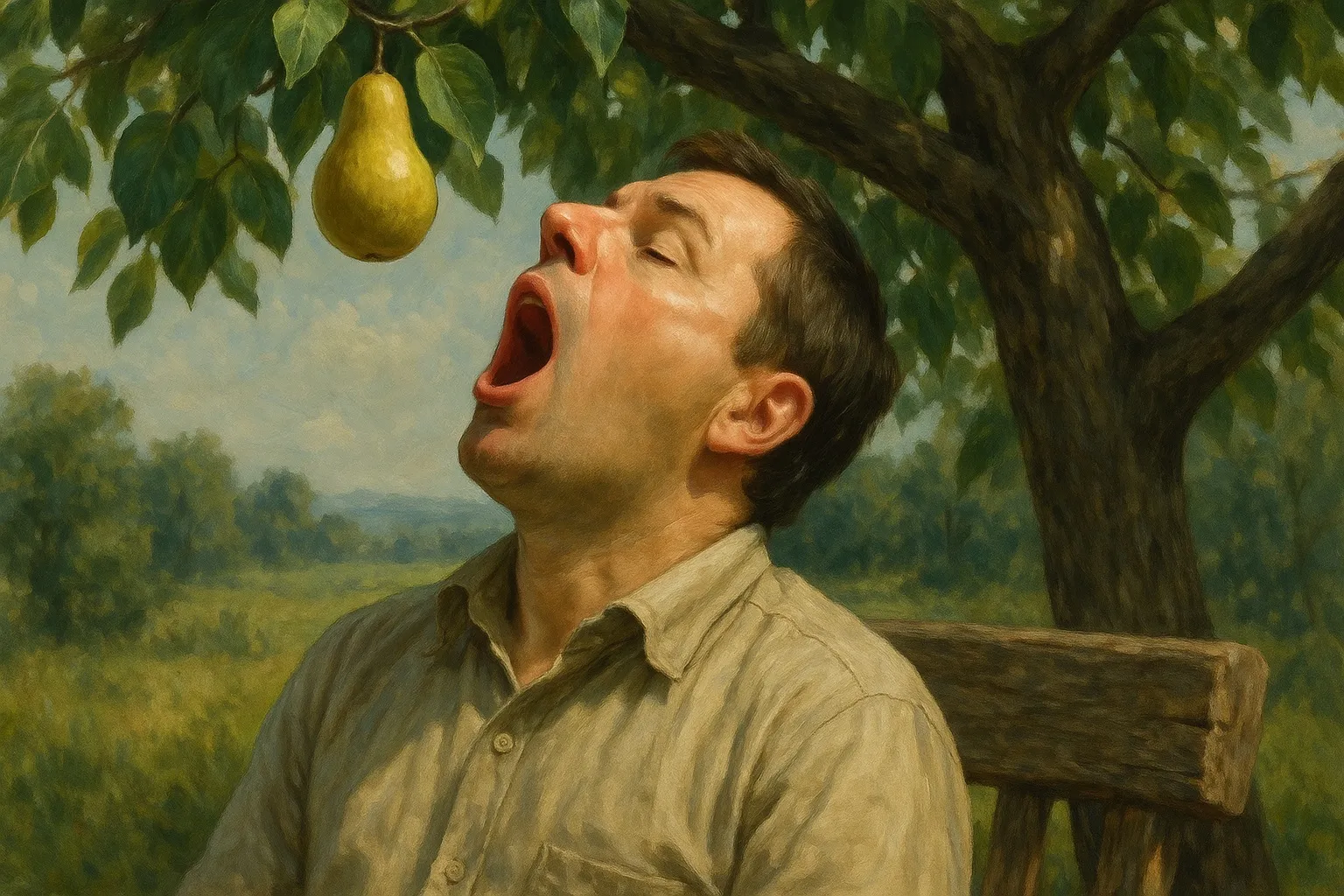 Armut Piş, Ağzıma Düş Konulu Kompozisyon Örneği