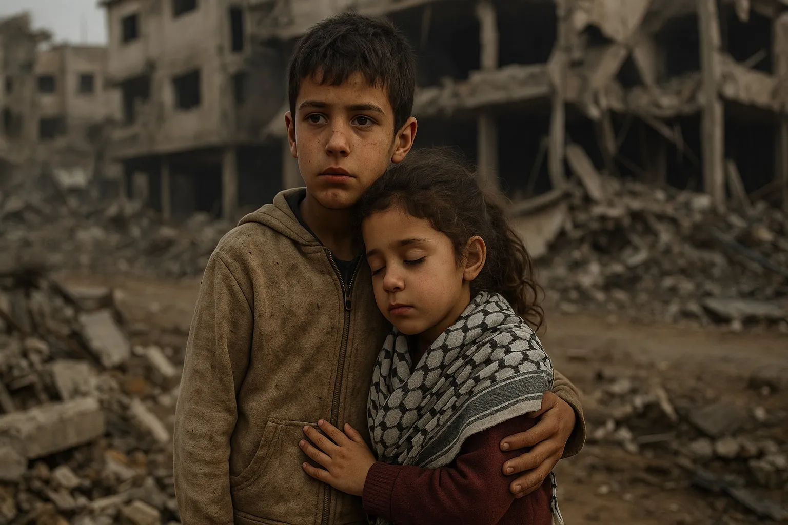 Filistinli Çocuklar Konulu Kompozisyon Örneği